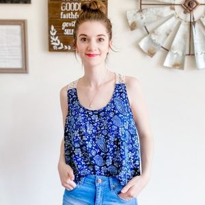 Paisley tank top